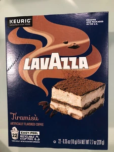 LAVAZZA TIRAMISÚ SABORIZADO LIGERO ASADO KCUPS 22CT - Imagen 1 de 2