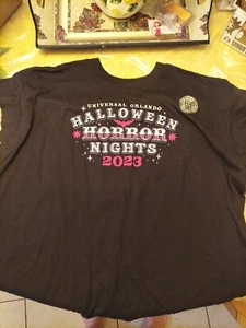 Halloween Horror Nights House Shirt 2023 Size XXL Hhn Universal Studios Orlando - Picture 1 of 4