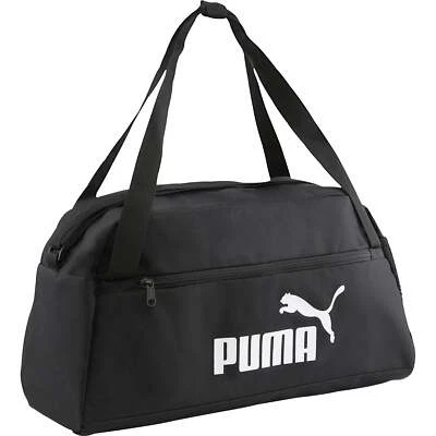 Puma Phase Sports Holdall Black Gym Travel Training Weekender Bag Workout - Image 1 of 3