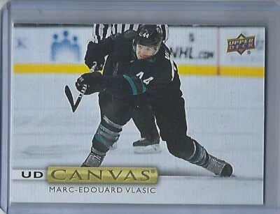 2019-20 Upper Deck Canvas #C75 Marc-Edouard Vlasic  - Image 1 of 2
