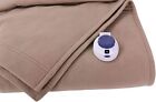 SoftHeat by Perfect Fit | Luxury Fleece Electric Heated Blanket with Safe & Warm