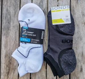 10 Pack Bonds X-temp Training Cushioned Low cut socks size 6-14 - Bild 1 von 10