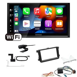 Kenwood Autoradio WiFi Apple CarPlay Android für Volkswagen VW Golf V 2003-2009 - Bild 1 von 6