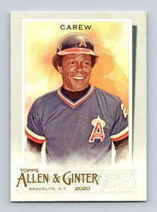 2020 Topps Allen & Ginter #10 Rod Carew