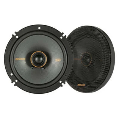 Kicker KSC650, KS Series 6.5" 2-Way 4 Ohm Coaxial Speakers (51KSC6504) - Image 1 of 4