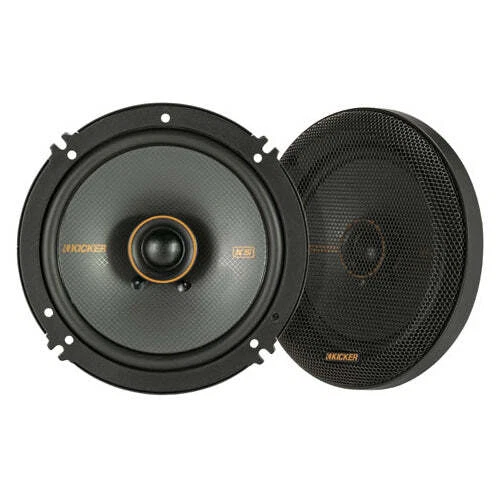 Kicker 51KSC6504 6.5" Coax Speakers w/.75" tweeters 4ohm