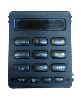 84 88 BMW SERIE 3 5 E30 E28 E24 13 BOTONES OBC ORDENADOR DE A BORDO 65811374917 OEM Foto 1 de 4