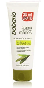 Crema de Manos Nutricional Hidratación Intensa Aceite de Oliva Babaria 75 ml - Imagen 1 de 1