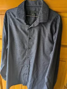 Tommy Hilfiger TH Flex Supima Slim Fit Stretch Button Up Shirt Sz XL 100% Cotton - Picture 1 of 10