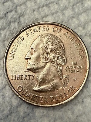 1999 D Very Rare Georgia State Quarter Struck On Nickel Planchet. Very few exist - Image 1 of 4