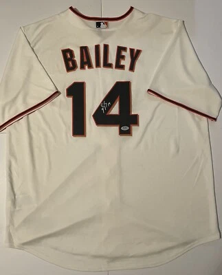 Patrick Bailey Signed Jersey PSA/DNA COA San Francisco Giants Autographed - Image 1 of 3