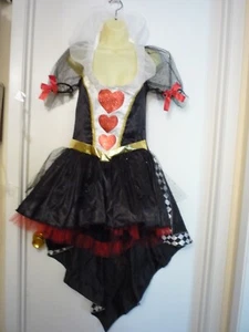 MARDI GRAS Queen Of Hearts costume Hauntlook Womens Sz med - Picture 1 of 9