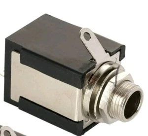 STEREN 1/4" 2-TERMINAL JACK OPEN PANEL MOUNT PB-SMP-250-506-2, Single piece - Picture 1 of 1