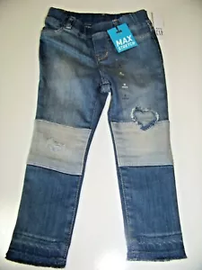 Gap Toddler Girl High Stretch Jegging Pull-On Denim Szs. 3T, 4T Tiny Heart White - Picture 1 of 5
