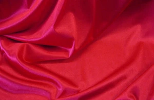 Nylon 40 Denier Tricot Fabric Stretch Red 54 inch wide TR06 - Picture 1 of 1