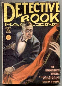 PULP: Detective Book Pulp September 1930- Hammersmith Murders - Picture 1 of 1