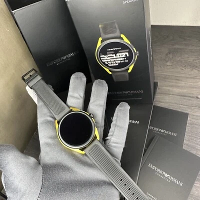 NUEVO✅ Reloj Inteligente Emporio Armani Pantalla Táctil Silicona Gen 5 ART5022 $350 Foto 1 de 4
