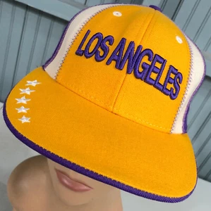 Gorra de béisbol de lana 6 7/8 de lana púrpura playoffs de baloncesto - Imagen 1 de 7