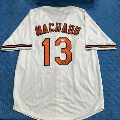 Manny Machado Signed Autograph Baltimore Orioles Jersey  PSA /Dna - Image 1 of 3
