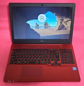 Fujitsu LIFEBOOK AH42/C2 FMVA42C2R Intel Celeron 3865U 1.80GHz HDD 256GB RAM 8GB - Picture 1 of 4