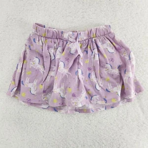 Cat & Jack Unicorn Skort Shorts Purple Size 6 6x - Picture 1 of 7