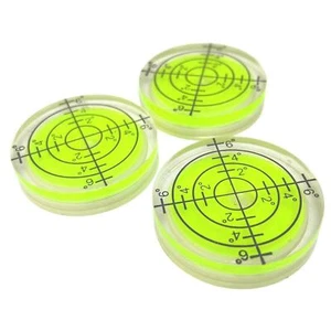 1 1/4" Round Bullseye Precision Spirit Level Bubble Caravan 32mm Shelves - Picture 1 of 1