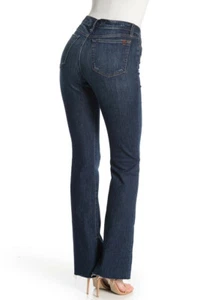 Neu mit Etikett Joe's High Rise Curvy Bootcut Stretch Jeans mit ausgefranstem Saum Größe 29 Monroe Wash - Bild 1 von 12