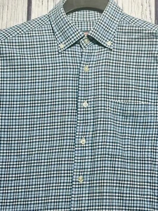 Camisa Vineyard Vines Murray Azul Cuadros Guinga Algodón Cepillado Para Hombre Mediana - Imagen 1 de 9