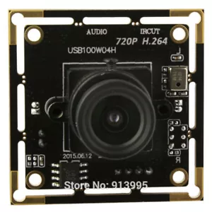 3.6mm Lens Webcam CMOS H.264 720P USB2.0 Camera Module For Windows Linux Android - Picture 1 of 8