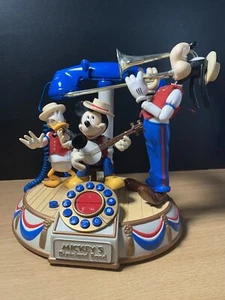 Vintage Disney Mickey's Dixieland Band musikalisches animiertes Telefon von Telemania - Bild 1 von 12