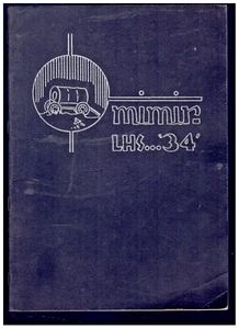 1934 La Grande High School Yearbook, Mimer, La Grande Oregon - Picture 1 of 22