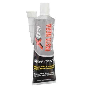 PASTA NERA SILICONICA GUARNIZIONI MOTORI AUTO MOTO SILICONE MASTICE XTRA RICAMBI - Foto 1 di 3
