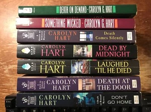 Carolyn G. Hart Death on Demand Mystery Fiction 7 Paperback Novel Lot - Bild 1 von 16
