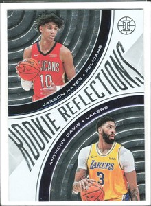 2019-20 Panini Illusions Jaxson Hayes Anthony Davis Rookie Reflections  #23