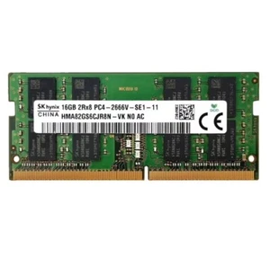 New Hynix 16GB DDR4 2666MHz PC4-21300 Laptop SODIMM Memory Ram HMA82GS6CJR8N - Picture 1 of 5