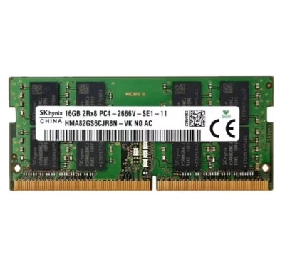 New Hynix 16GB DDR4 2666MHz PC4-21300 Laptop SODIMM Memory Ram HMA82GS6CJR8N - Image 1 of 4