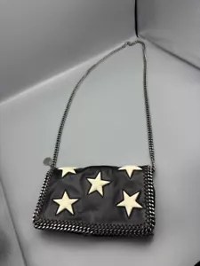Bolso de Hombro Stella McCartney Falabella Para Mujer Cuero Negro Bolso Estrella - Imagen 1 de 8