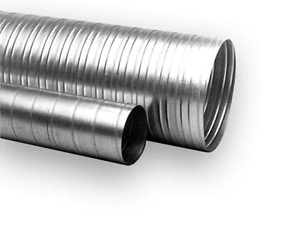 MARKENLOS Wickelfalzrohr NW 300 mm 1,5 m Länge Lüftungsrohr