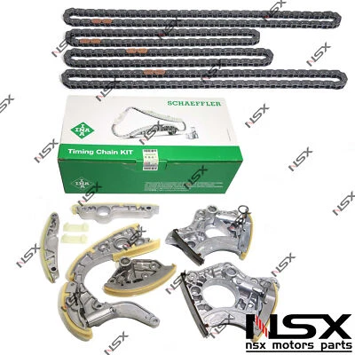 Kit tensor de cadena de distribución INA para VW Touareg Audi A8S8Q7S5 4.2 5.2 FSI BAR BSM Foto 1 de 4