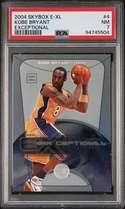 PSA 7 2004 SKYBOX E-XL KOBE BRYANT EXCEPTIONAL NM E-XCEPTIONAL - Picture 1 of 2