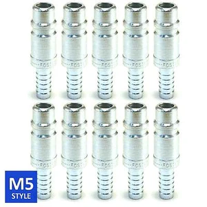 Foster 5 Serie Schnellkupplung Stecker 1/2 Körper 3/8 Schlauch Widerhaken Luft Wasser Armaturen - Bild 1 von 3