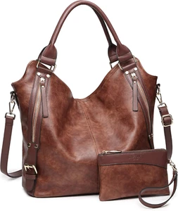 Women Tote Bag Handbags PU Leather Fashion Hobo Shoulder Bags with Adjustable Sh - Picture 1 of 7