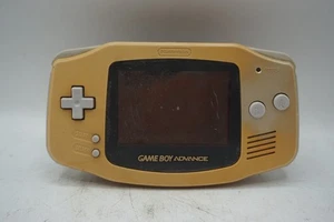 Nintendo GBA - Gameboy Advance - Gold - AGB-001 - Spares Or Repairs - 21CC - Picture 1 of 6