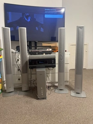 Panasonic 5.1 Surround Sound Lautsprecher (in funktionstüchtigem Zustand im Karton) - Bild 1 von 4