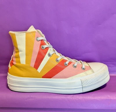 Converse Chuck Taylor All Star Lift Hi Summer Spirit Platform Women's Shoe 8.5😍 - Image 1 of 4
