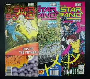 Run of 6 The Star Brand Vol. 1 cómic #14,15,16,17,18,19 (Marvel, 1988-1989) casi nuevo - Imagen 1 de 7