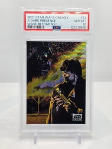 2021 Topps Chrome Star Wars Galaxy 🔥 A DARK PRESENCE 🔥 Wave #/99 PSA 10 Vader - Picture 1 of 2