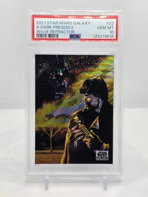 2021 Topps Chrome Star Wars Galaxy 🔥 A DARK PRESENCE 🔥 Wave #/99 PSA 10 Vader - Image 1 of 2