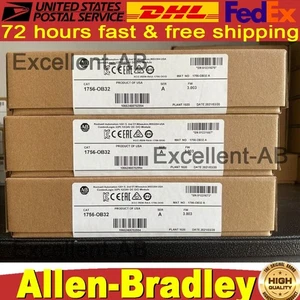 New Sealed AB 1756-OB32 ControlLogix 32 Point DO Module 1756OB32 US Free Tax - Picture 1 of 1