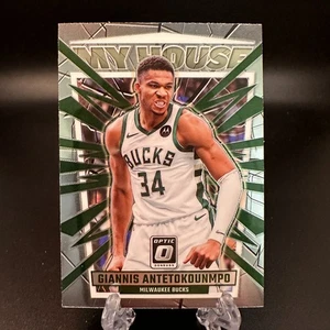 2023-24 Panini Donruss Optic Giannis Antetokiunmpo My House #11 Milwaukee Bucks - Picture 1 of 2